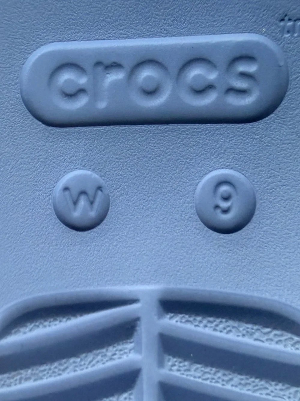 Croc's End of Summer Women's Getaway Platform Flip Blue Haze  Size 9 NWT